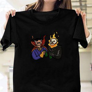 Doctor Strange  Ghost Rider Chilling Out144-  Doctor Strange vintage